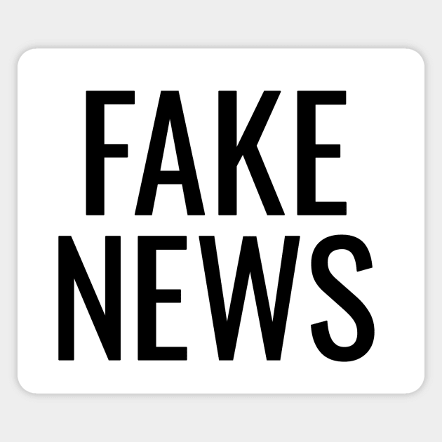 Fake News Sticker by HighBrowDesigns